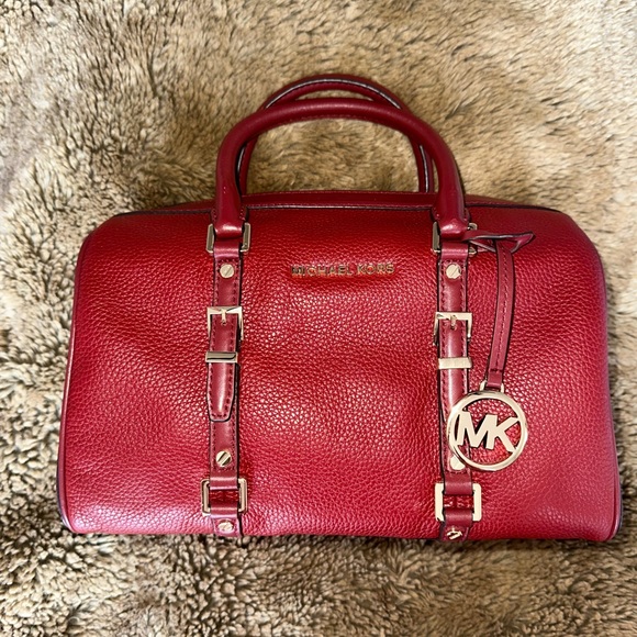 Michael Kors medium Bedford Legacy. Brandy - Picture 6 of 14